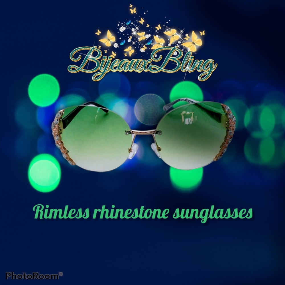 Rhinestone sunglasses